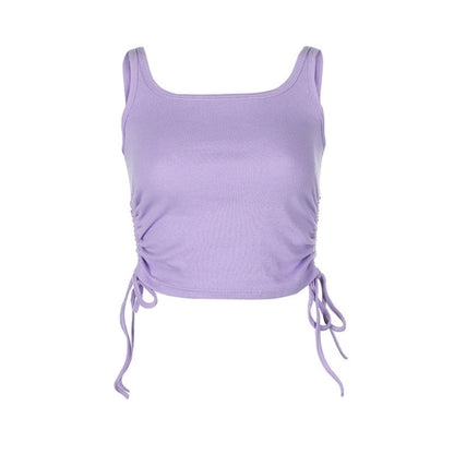 Vardi Dante™ Mimi Sleeveless cropped top | A short and elegant top