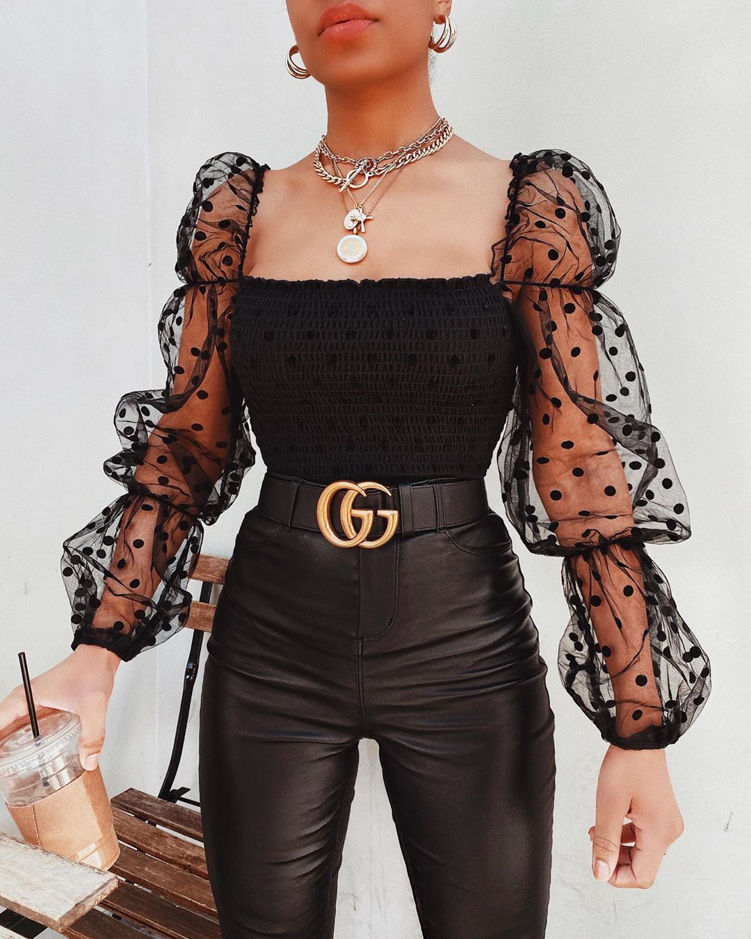 Vardi Dante™ Tiffany Top with Mesh | A unique and elegant top for women