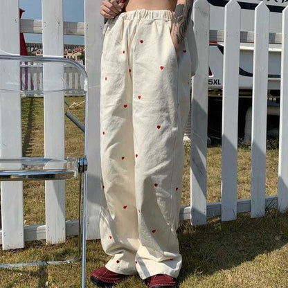 Modern Heart pants for ladies