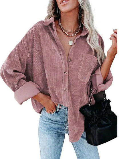 LP | corduroy blouse for women