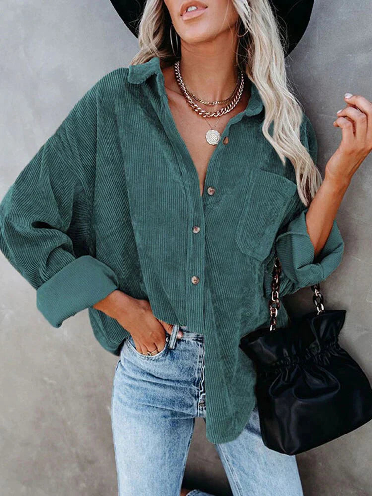 LP | corduroy blouse for women