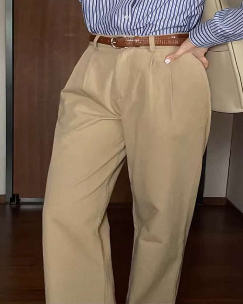 Adele | Custom Wide Leg Pants | Business Chic | Luxury fabrics