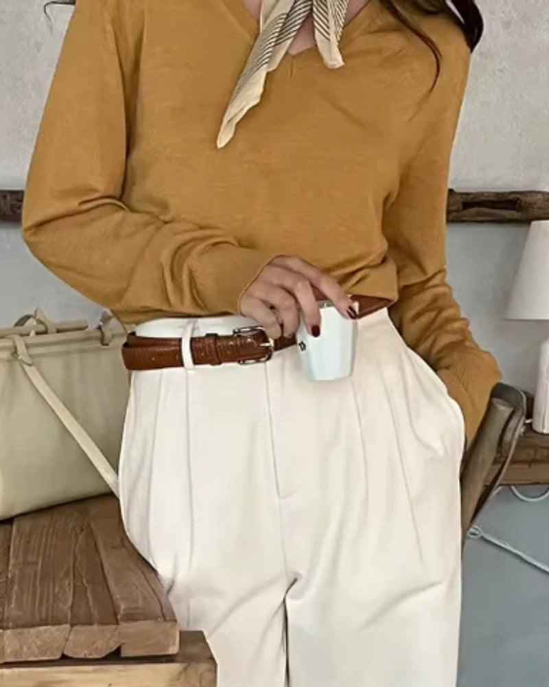Adele | Custom Wide Leg Pants | Business Chic | Luxury fabrics