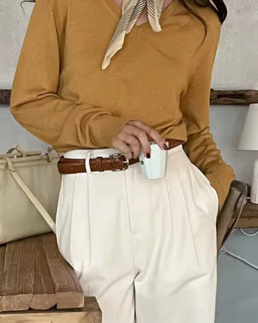 Adele | Custom Wide Leg Pants | Business Chic | Luxury fabrics