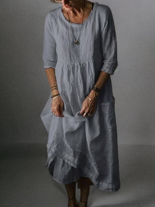 LP | Casual Linen Long Dress