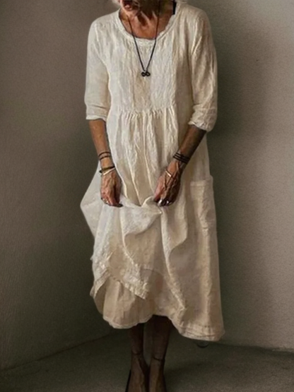 LP | Casual Linen Long Dress
