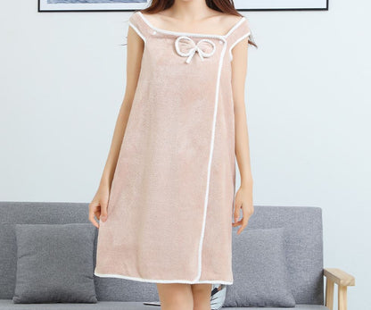 Absorbent bath towel
