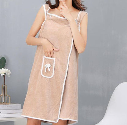 Absorbent bath towel