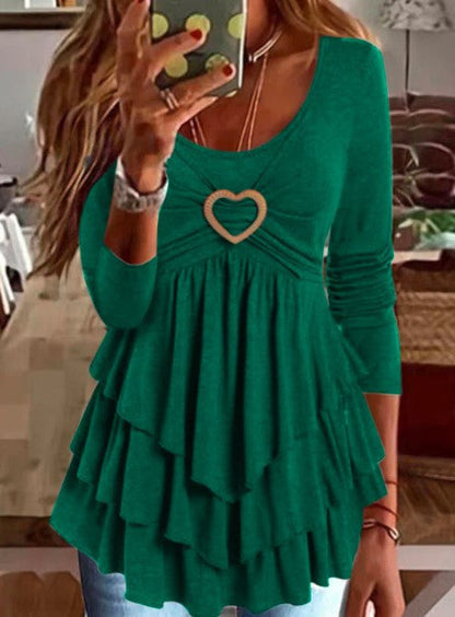 Cotton-polyester top - Long sleeves and breathable fabric