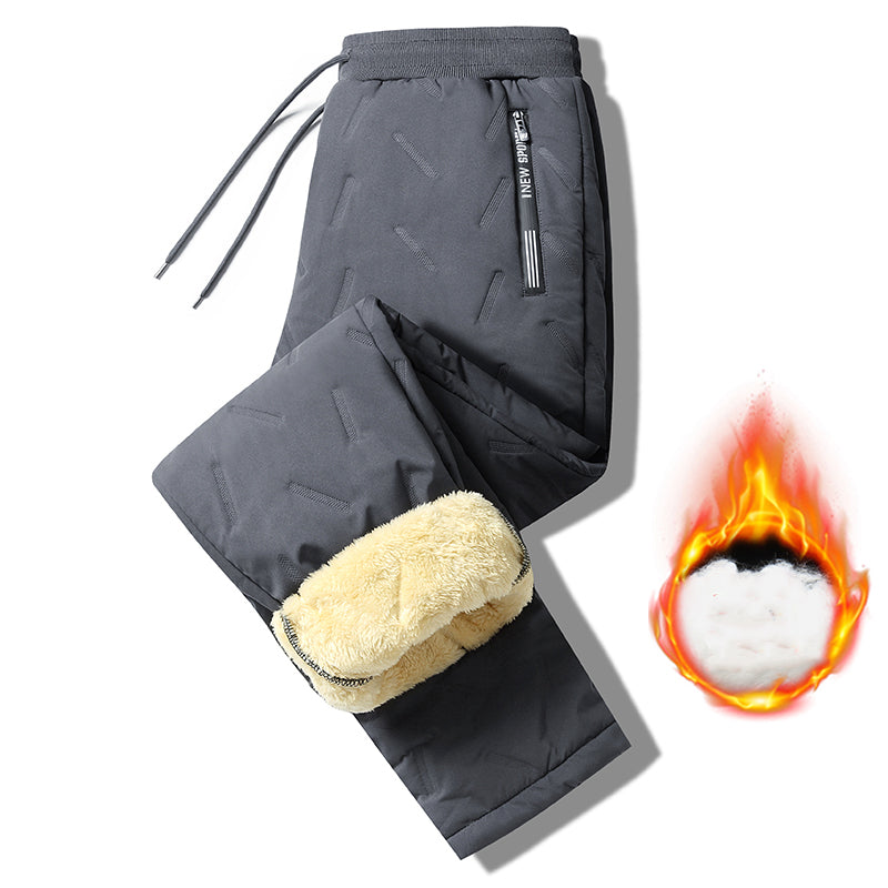 Jens | Warm, thick lambswool jogging pants for women