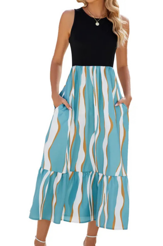 Leigh | Summer Sleeveless Long Dress