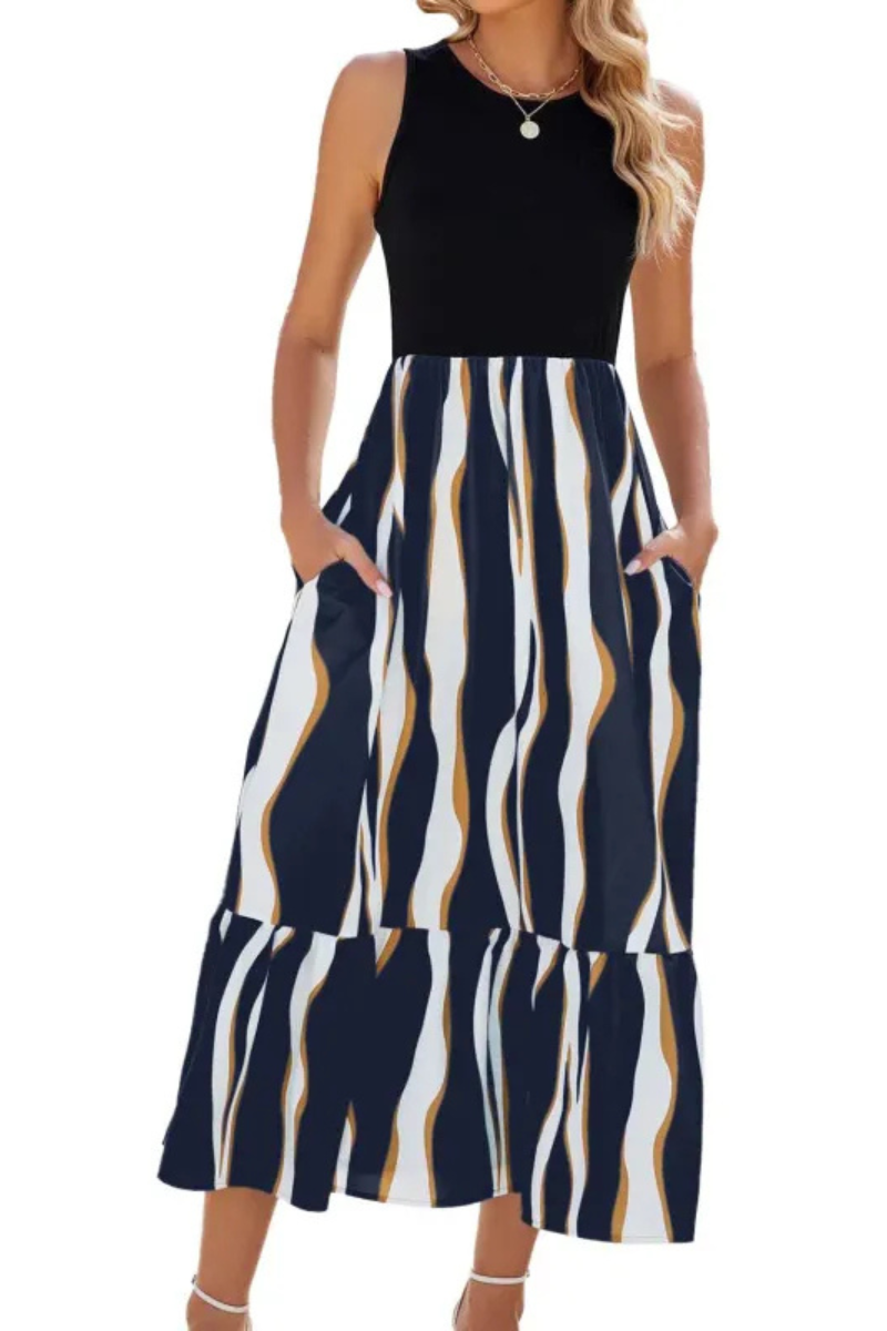 Leigh | Summer Sleeveless Long Dress