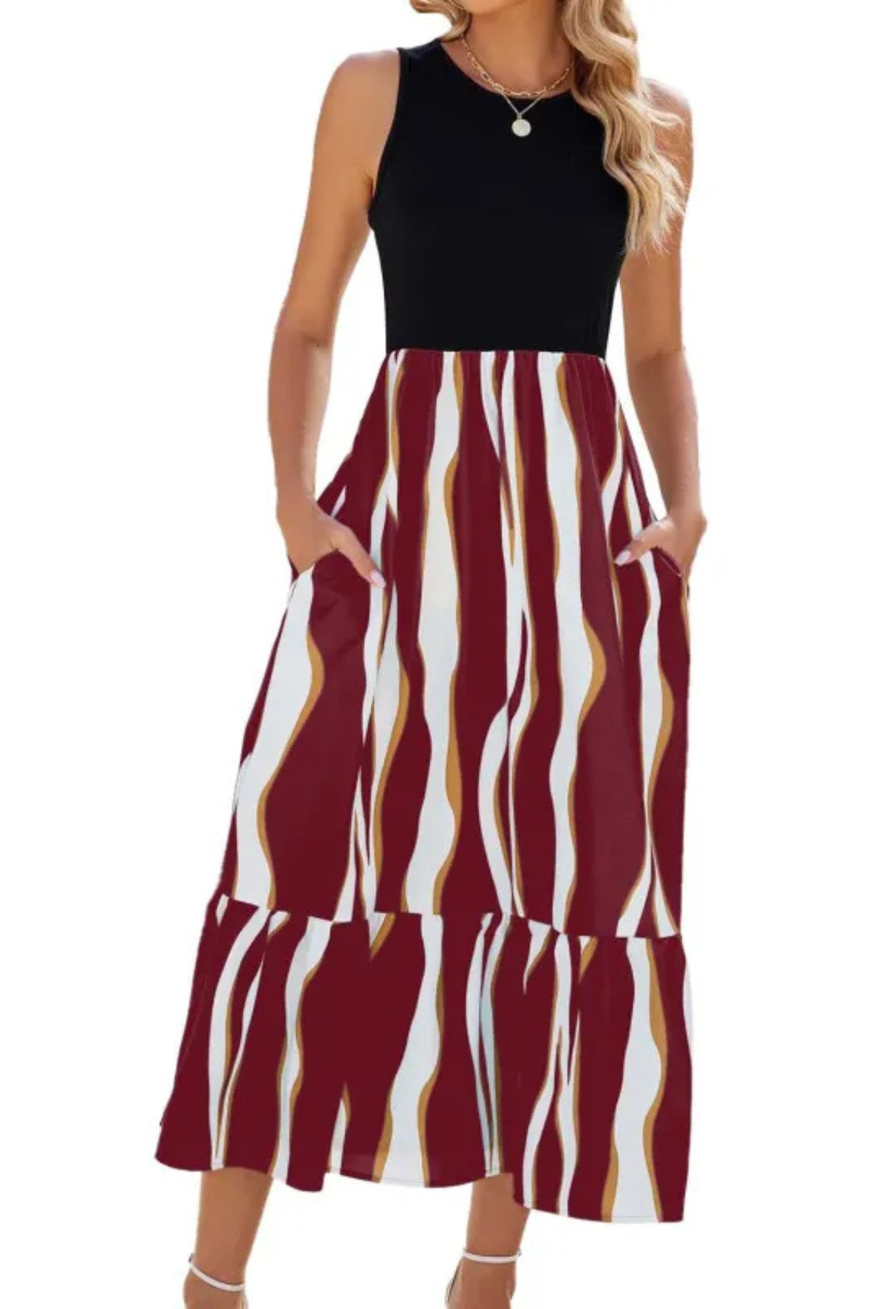 Leigh | Summer Sleeveless Long Dress