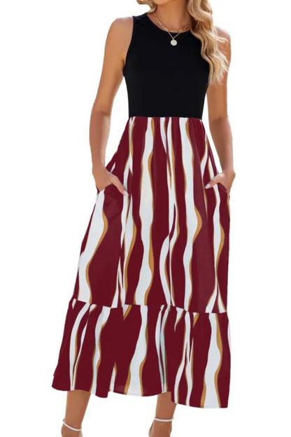 Leigh | Summer Sleeveless Long Dress