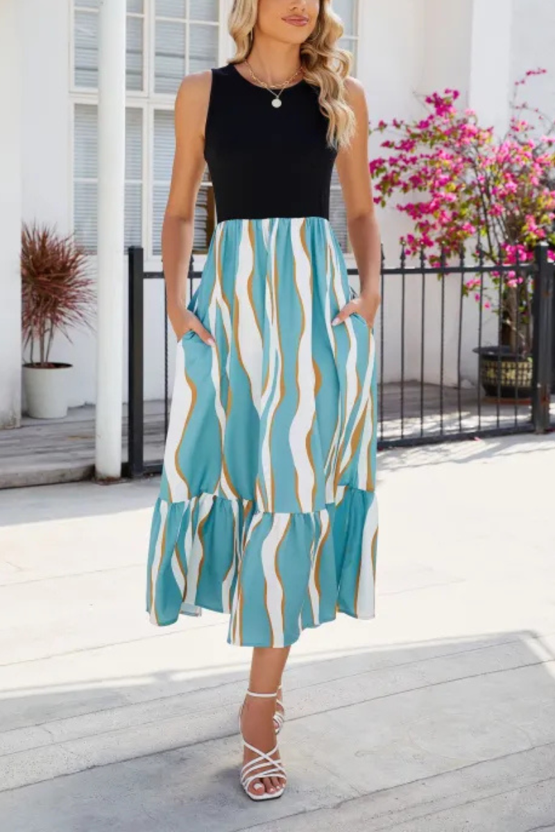 Leigh | Summer Sleeveless Long Dress