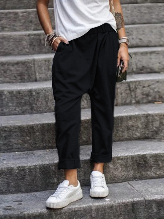 Loose cut shorts for women