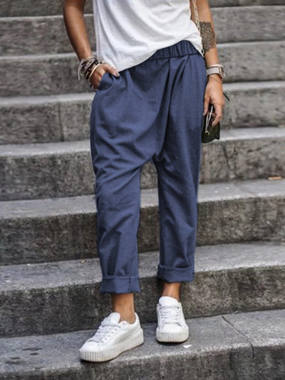 Loose cut shorts for women