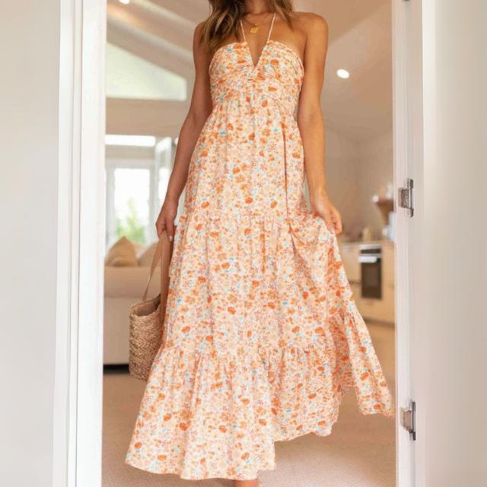 LP | Elegant Chiffon Dress