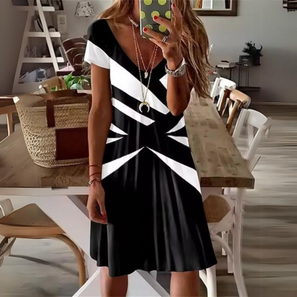 LP | Summer dress with print