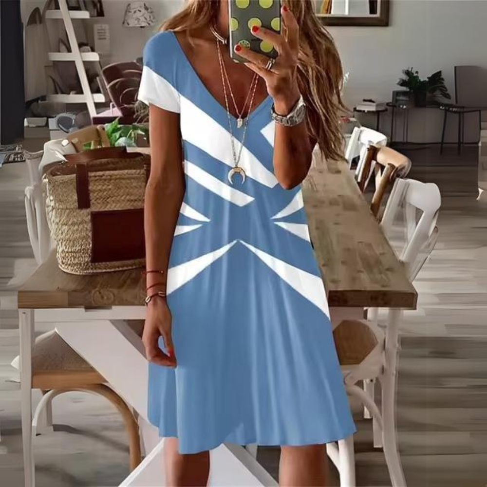 LP | Summer dress with print