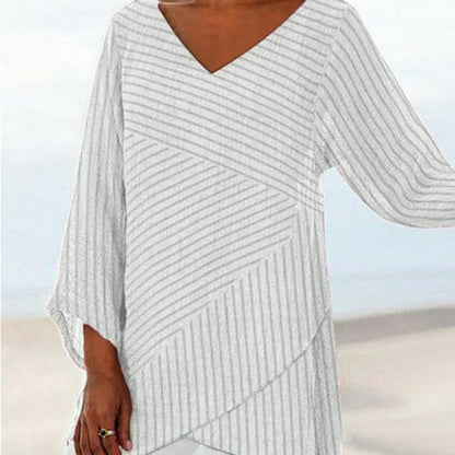 LP | Vintage striped blouse