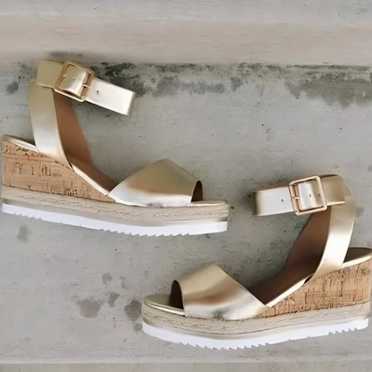 Zoe® | Elegant wedge sandals