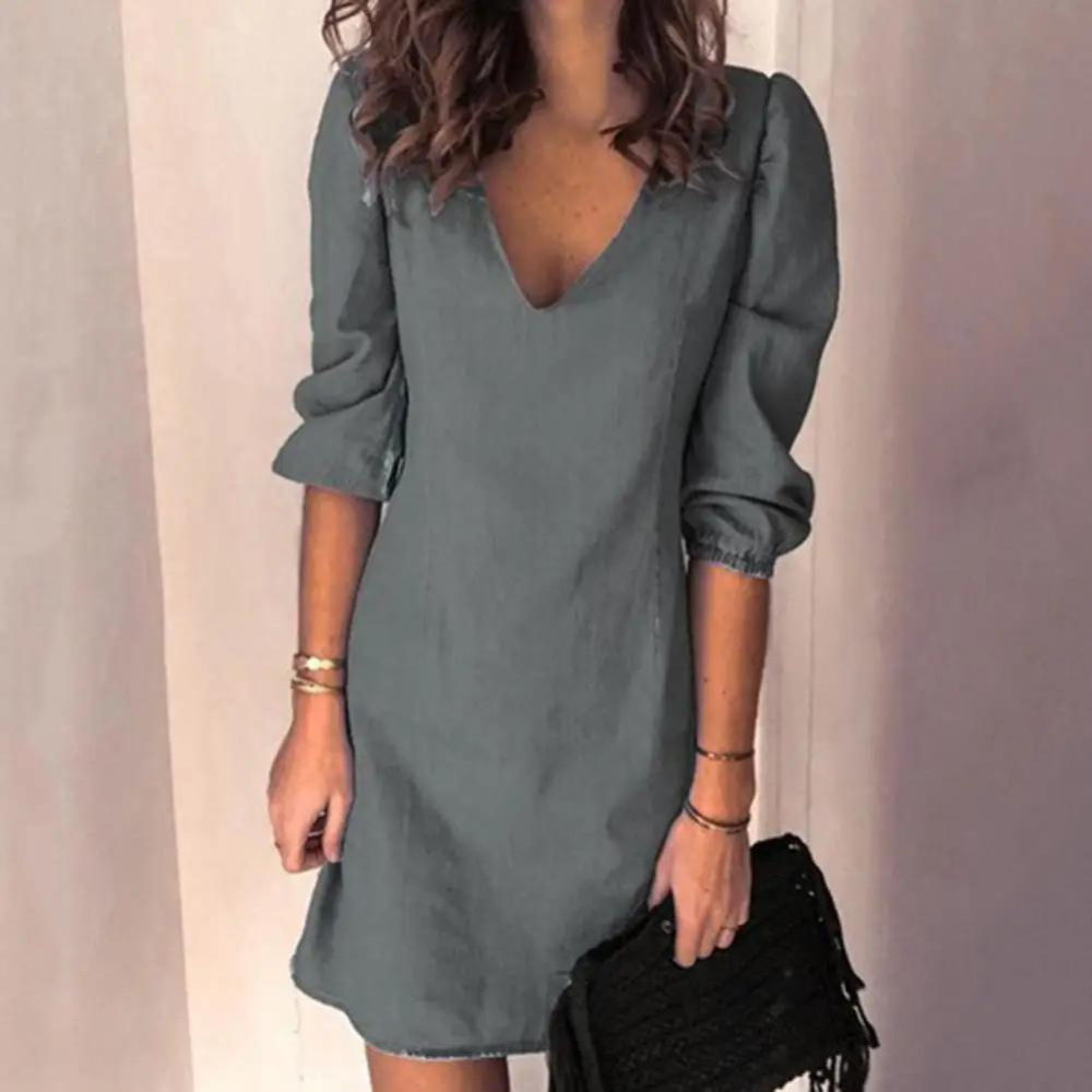LP | Casual denim dress