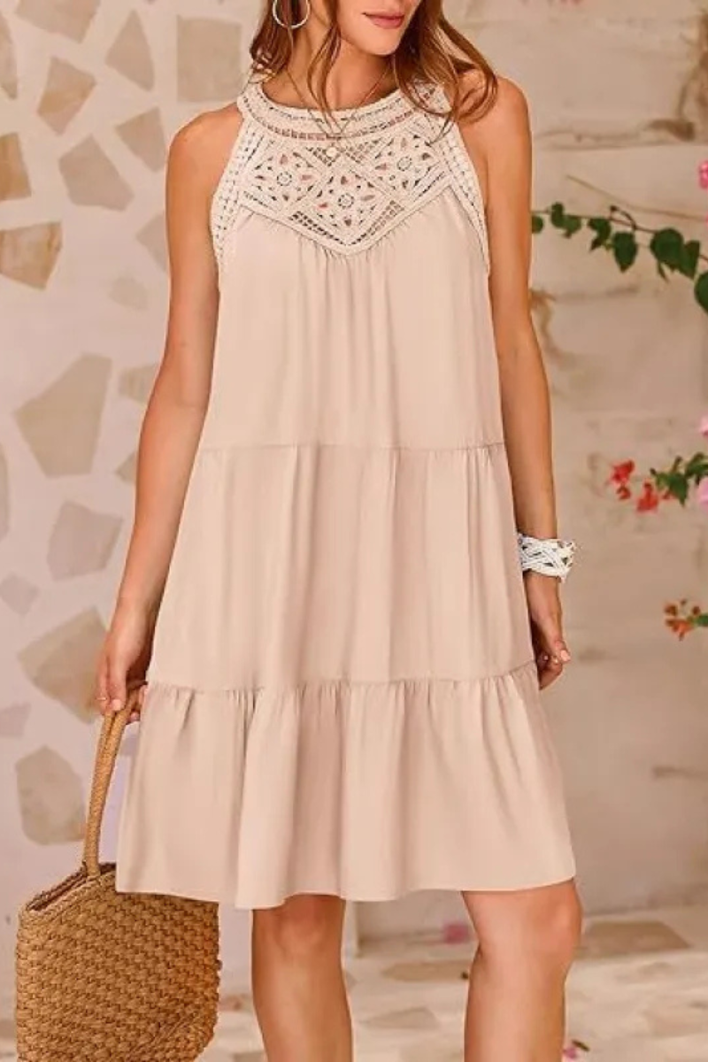 Meliora | Summer Halterneck A-line Dress