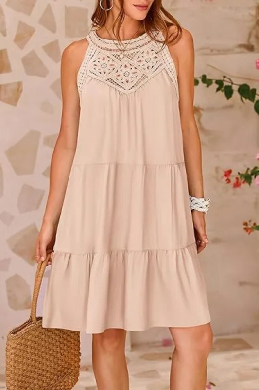 Meliora | Summer Halterneck A-line Dress