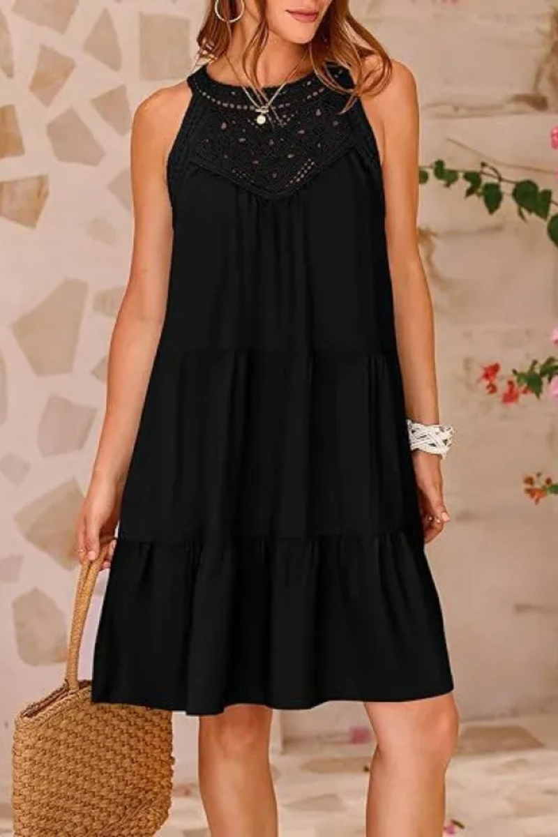 Meliora | Summer Halterneck A-line Dress