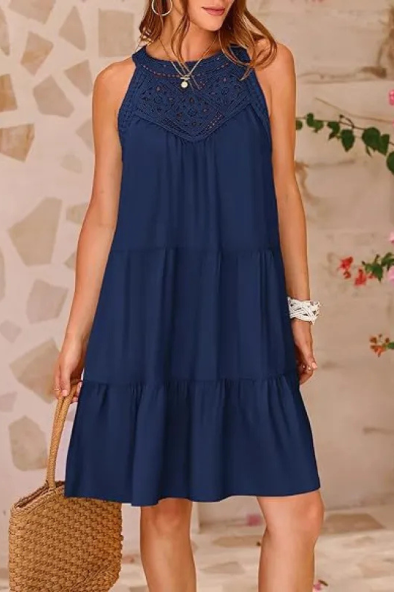 Meliora | Summer Halterneck A-line Dress