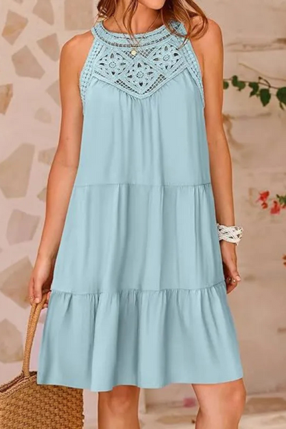 Meliora | Summer Halterneck A-line Dress