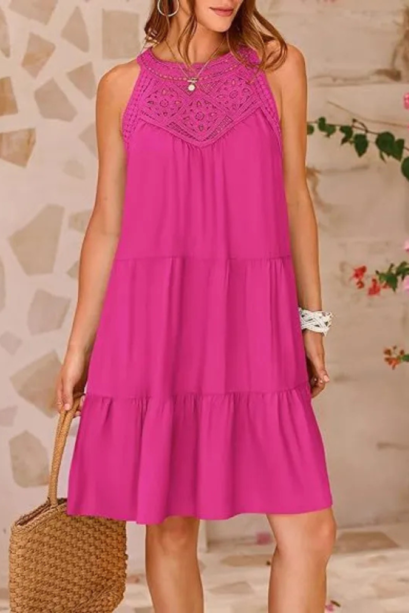 Meliora | Summer Halterneck A-line Dress