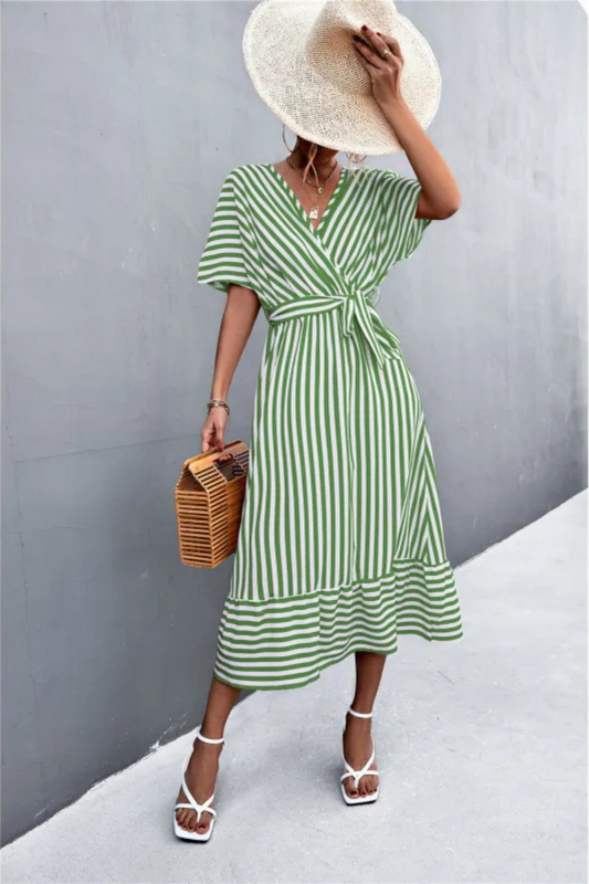 Mevaira | Summer Classic Striped Dress