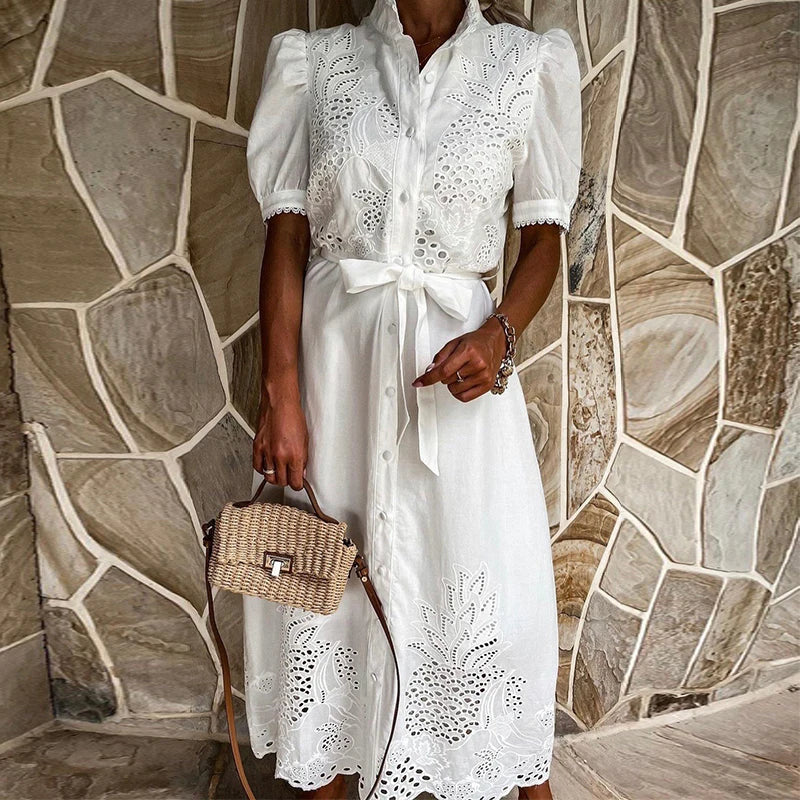 LP | Chic Embroidered Dress