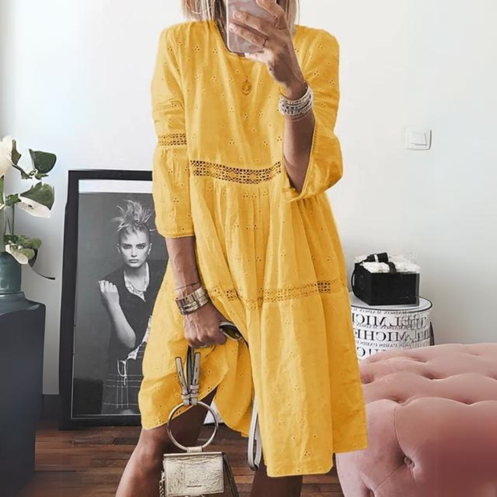 LP | Elegant Embroidered Dress