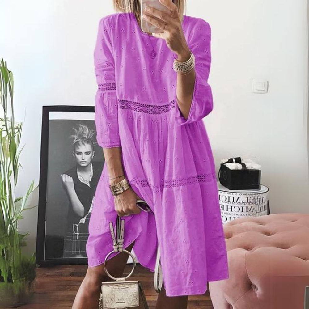 LP | Elegant Embroidered Dress