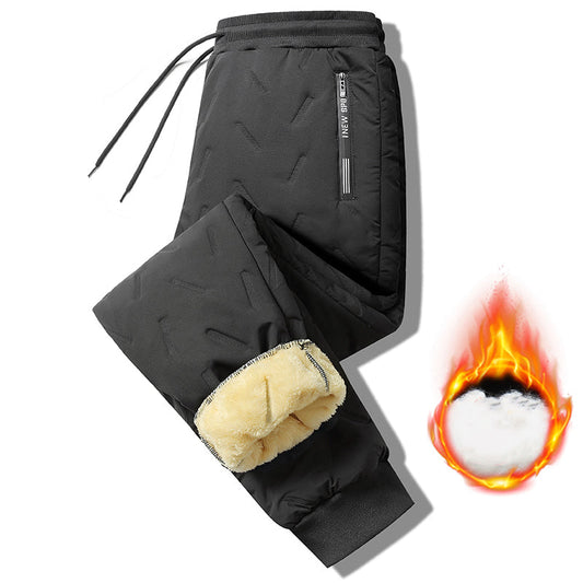 Jens | Warm, thick lambswool jogging pants for women