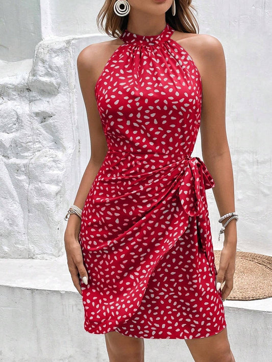 CM | Elegant bandeau dress with bow