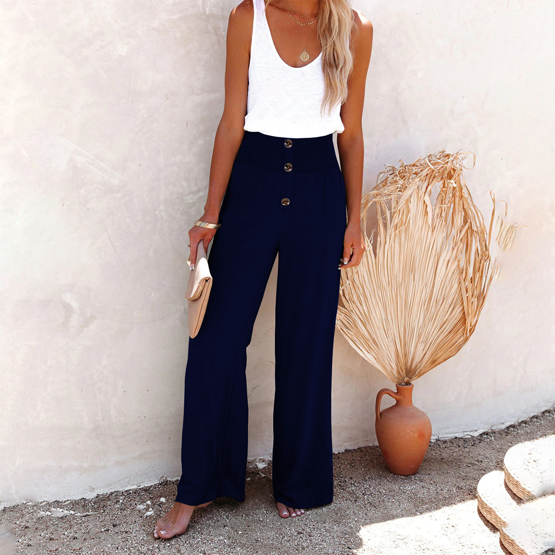 HILLA - Loose-fitting high-waisted pants