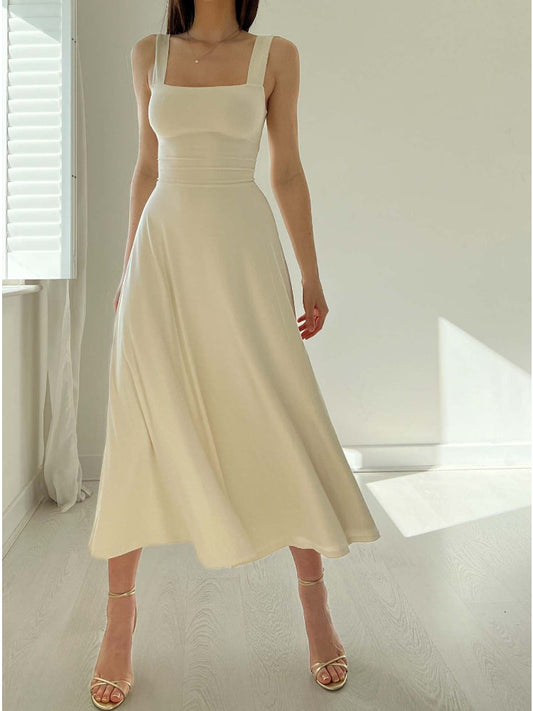 slim-fit summer mini dress