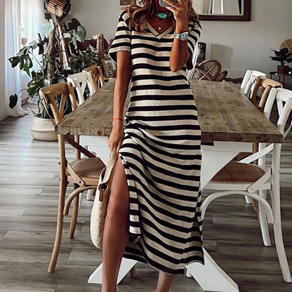 LP | Elegant Striped Dress