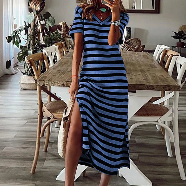 LP | Elegant Striped Dress