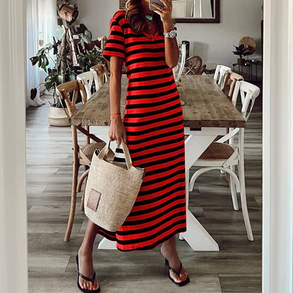 LP | Elegant Striped Dress