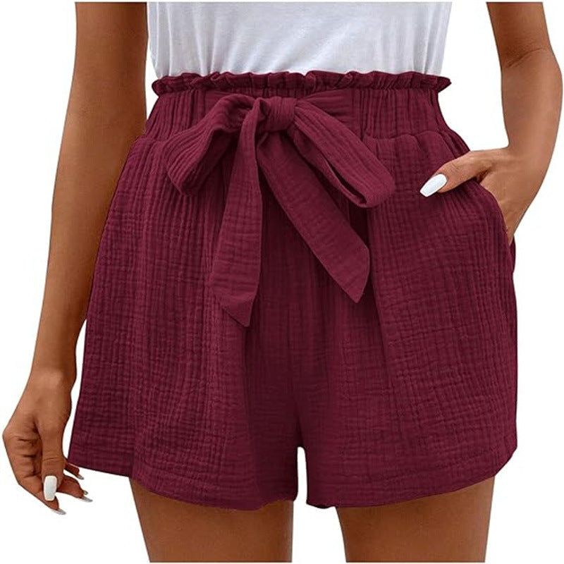 Women's high-waisted shorts