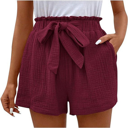 Women's high-waisted shorts