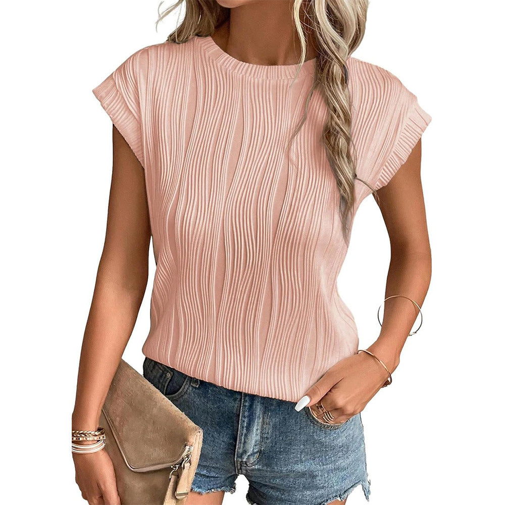 Juul - Ribbed round-neck tops