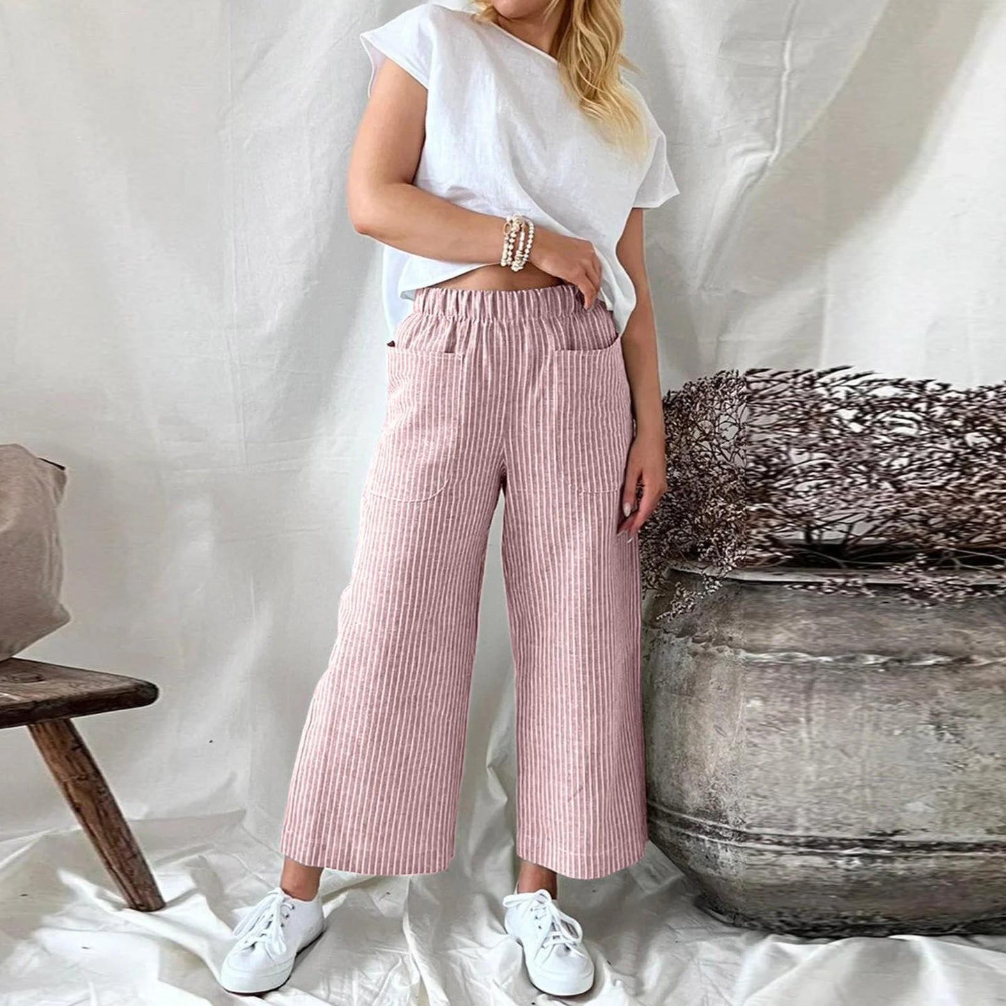 Katryn - Classic flannel pants for women