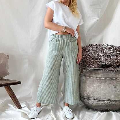 Katryn - Classic flannel pants for women