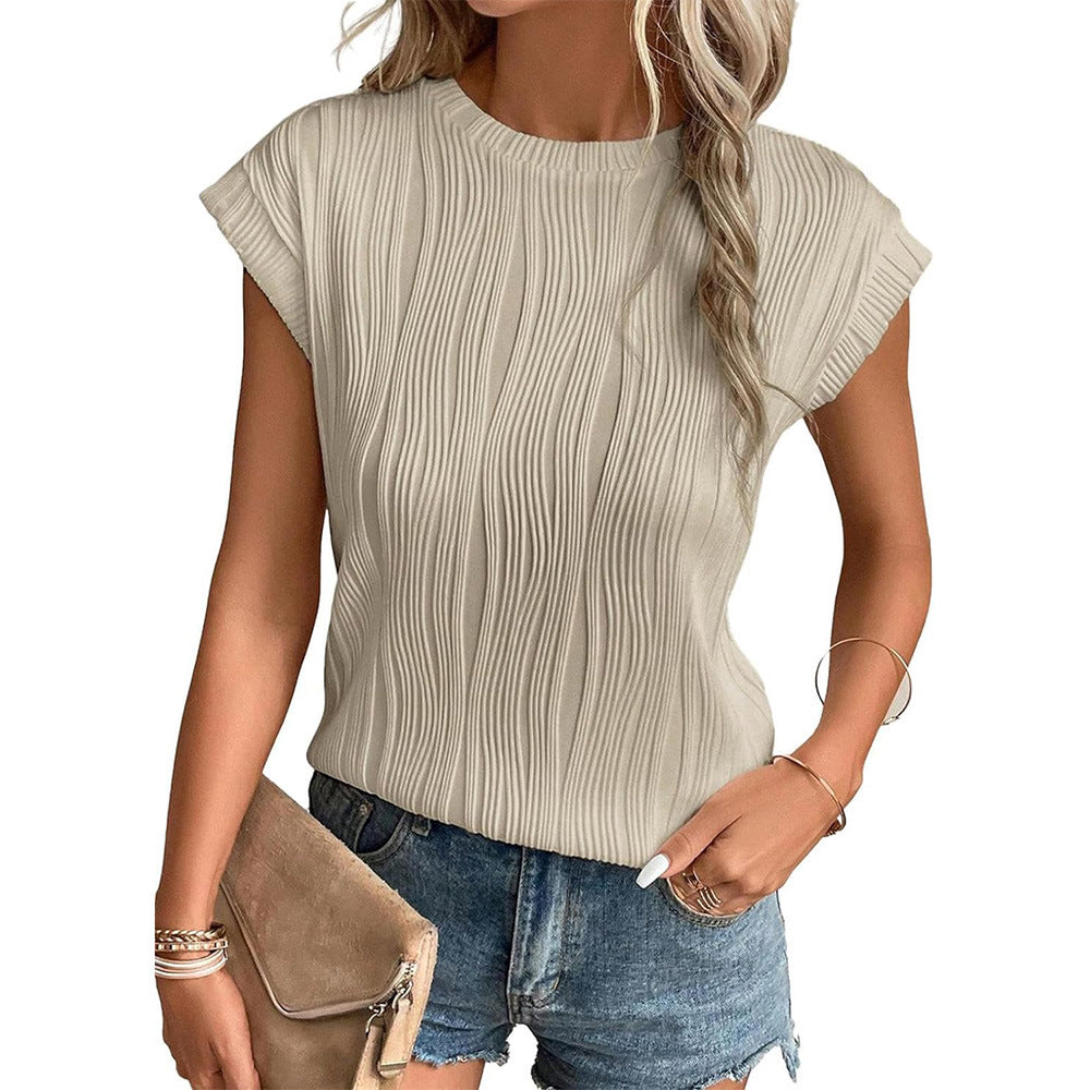 Juul - Ribbed round-neck tops